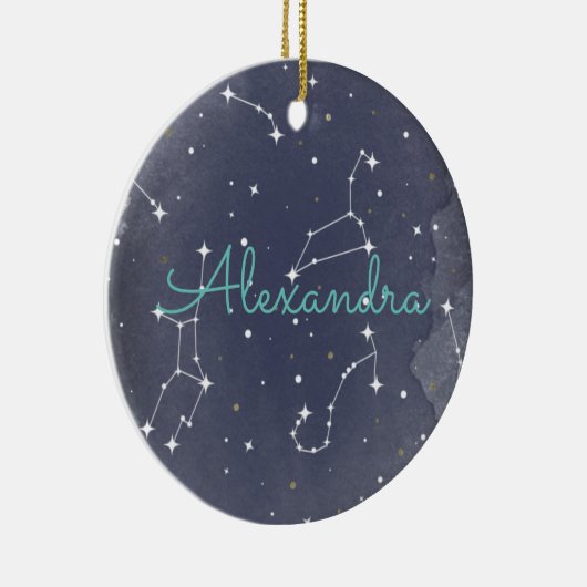 Weihnachtskonstellation Keramik Ornament (Rechts)