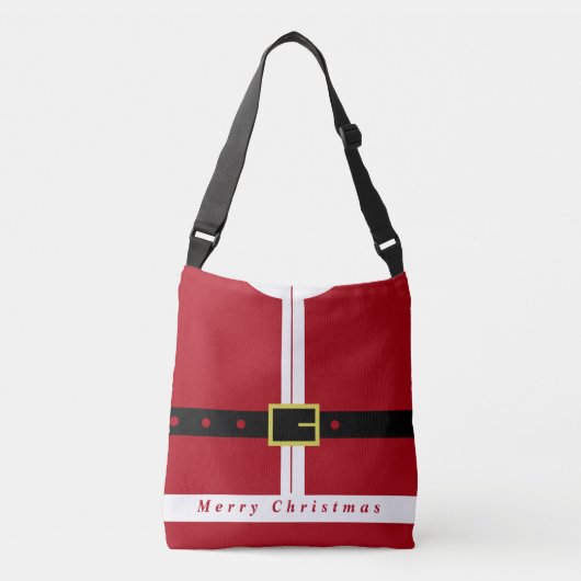 Weihnachtskorb-Bag Funny Weihnachtsdesign Tragetaschen Mit Langen Trägern (Vorderseite)