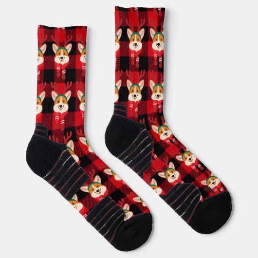 Weihnachtskorgi Crew Socks Socken (Rechts)