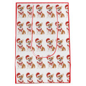 Weihnachtskorgi-Geschenktasche Mittlere Geschenktüte (Rückseite)