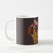 Weihnachtskorgis Kaffeetasse (Links)