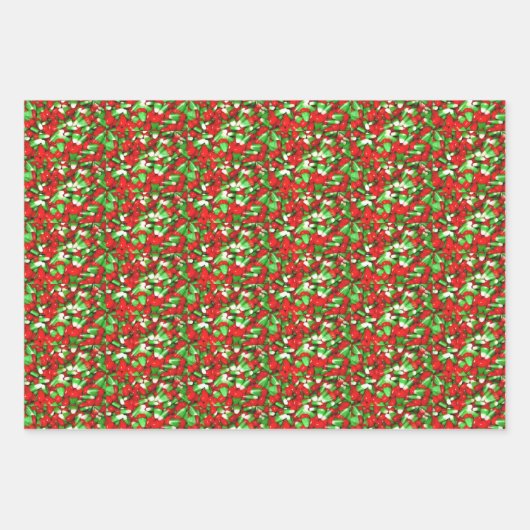 Weihnachtskorn Geschenkpapier Set (Vorderseite 2)