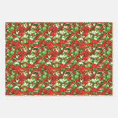 Weihnachtskorn Geschenkpapier Set (Vorderseite)