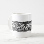 Weihnachtskornucopie Kaffeetasse (Vorderseite Links)