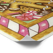 Weihnachtskost Art Print Poster (Ecke)