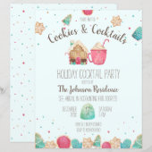 Weihnachtskost Cocktail Party Flyer (Vorne/Hinten)