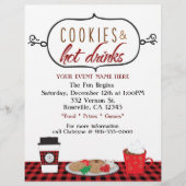 Weihnachtskost & Hot Drinks Flyer (Vorne)