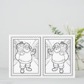 Weihnachtskostblatt für Kinder (Stehend Vorderseite)