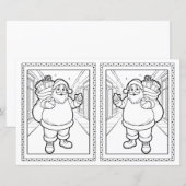 Weihnachtskostblatt für Kinder (Vorne/Hinten)