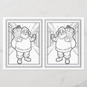 Weihnachtskostblatt für Kinder (Vorderseite)