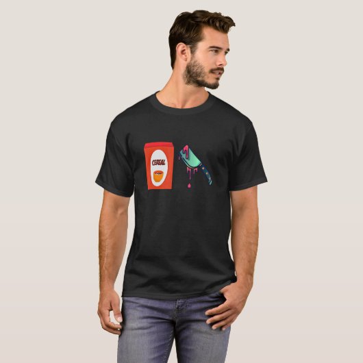 Weihnachtskosten für Getreide Killer Lazy Last Min T-Shirt (Vorne ganz)