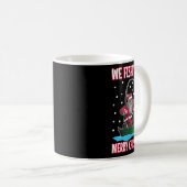 Weihnachtskostüm Fischer Angeln Lustig Cool San Kaffeetasse (VorderseiteRechts)