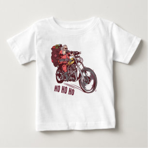 Weihnachtskostüm für Biker Einladung Baby T-shirt