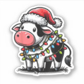 Weihnachtskostüm für Kinder Aufkleber (Vorderseite)