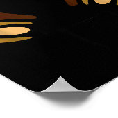 Weihnachtskostüm für Männer mit Rentiergesicht, Py Poster (Ecke)