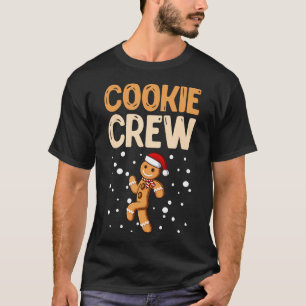 Weihnachtskostüm Kinder Keksteig Crew Lustiger Leb T-Shirt