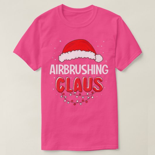 Weihnachtskostüm vom Weihnachtsmann T-Shirt (Design vorne)