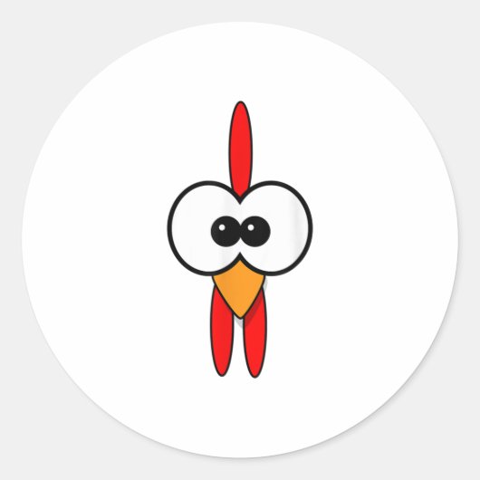 Weihnachtskostüm Weihnachtsgeschenk Runder Aufkleber (Vorderseite)