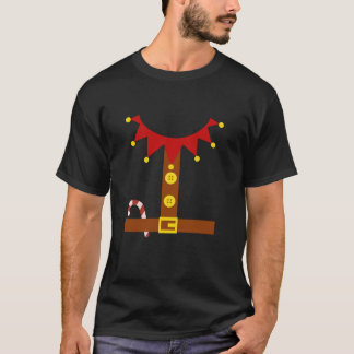 Weihnachtskostüm Weihnachtsmann Anzug Erwachsene M T-Shirt