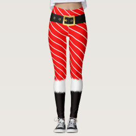 Weihnachtskostüme Rote Leggings