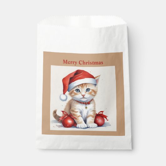 Weihnachtskostüme - Weihnachtsmuscheln Geschenktütchen (Vorderseite)