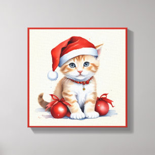 Weihnachtskostüme - Weihnachtsmuscheln Leinwanddruck