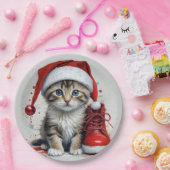 Weihnachtskostüme - Weihnachtsmuscheln Pappteller (Party)