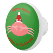 Weihnachtskrabbe Custom Keramik Knob Keramikknauf (Rechts)