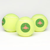 Weihnachtskrabbe Custom Tennis Balls Tennisbälle (Multi)