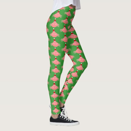 Weihnachtskrabbe-Leggings Leggings (Rechts)