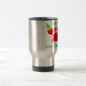 Weihnachtskrabbe Reisebecher (Mittel)