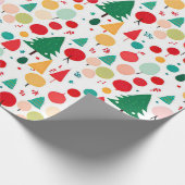 Weihnachtskraft Geschenkpapier (Ecke)