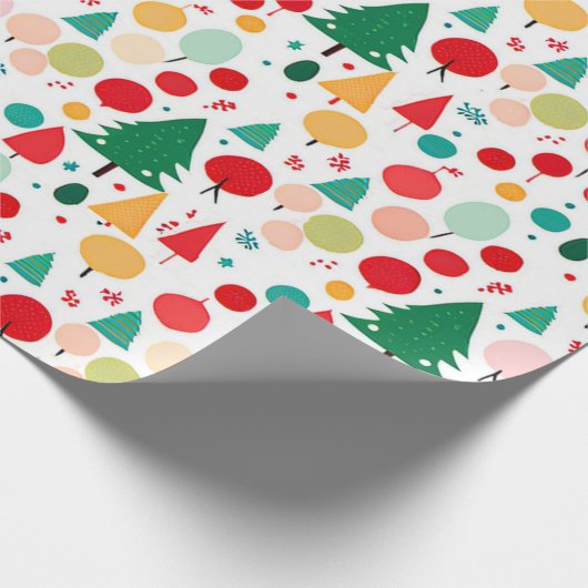 Weihnachtskraft Geschenkpapier (Ecke)