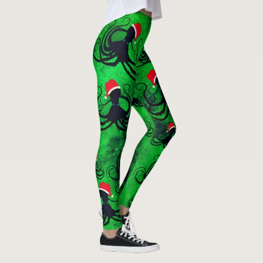 Weihnachtskrake - Leggings (Rechts)