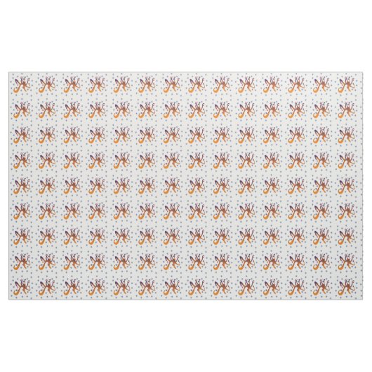 Weihnachtskrake Stoff (Yard (91,4 cm))