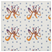 Weihnachtskrake Stoff (Muster)