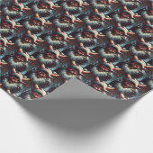 Weihnachtskrampus 1 geschenkpapier (Ecke)