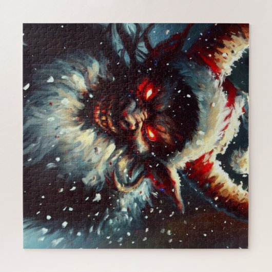 Weihnachtskrampus (1) puzzle (Horizontal)