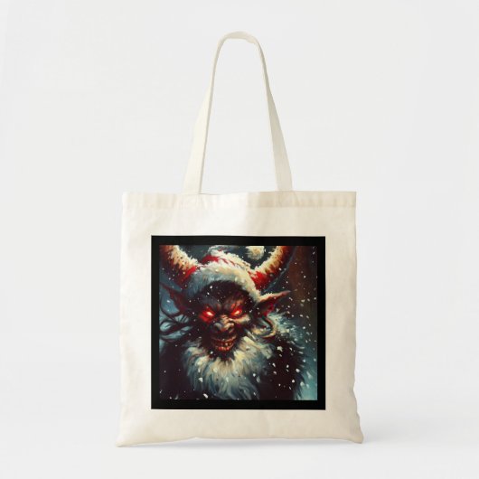 Weihnachtskrampus 1 tragetasche (Vorne)