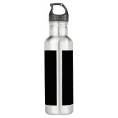 WeihnachtsKrampus 3 Edelstahlflasche (Rückseite)