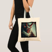 WeihnachtsKrampus 3 Tragetasche (Vorderseite (Produkt))