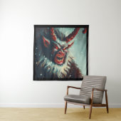 WeihnachtsKrampus 3 Wandteppich (Beispiel)