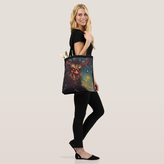 WeihnachtsKrampus 4 Tasche (Am Model)