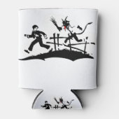 Weihnachtskrampus Dosenkühler (Vorderseite)