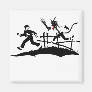 Weihnachtskrampus Magnet