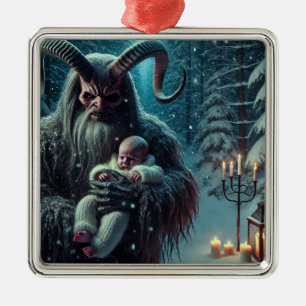 WeihnachtsKrampus Ornament Aus Metall