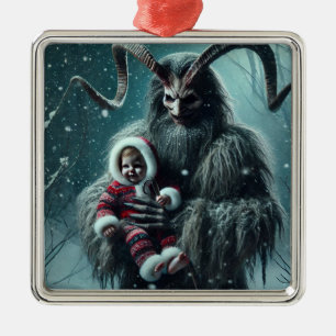 WeihnachtsKrampus Ornament Aus Metall
