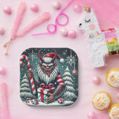 WeihnachtsKrampus Pappteller (Party)
