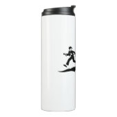 Weihnachtskrampus Thermosbecher (Nach links gedreht)