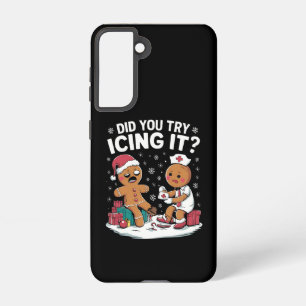 Weihnachtskrankenschwester Haben Sie versucht, es Samsung Galaxy Hülle